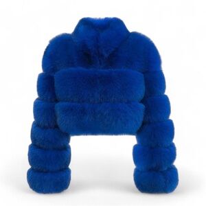 The Jade Label “Cropped Fox Fur”